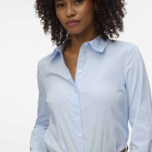 Camicia Vero Moda Sophie unisex adulto in azzurro chiaro