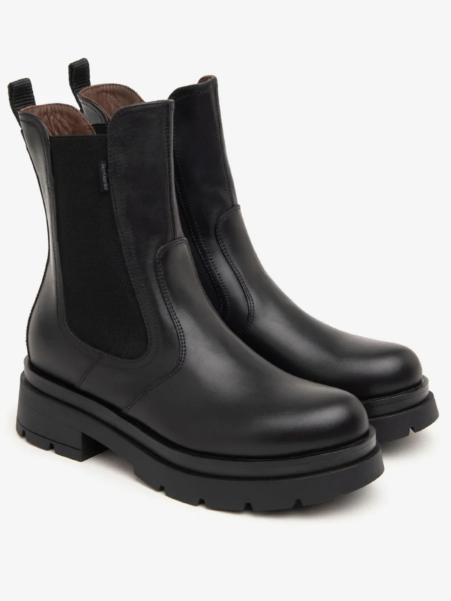 STIVALETTI CHELSEA ALTI NeroGiardini DA DONNA NERO