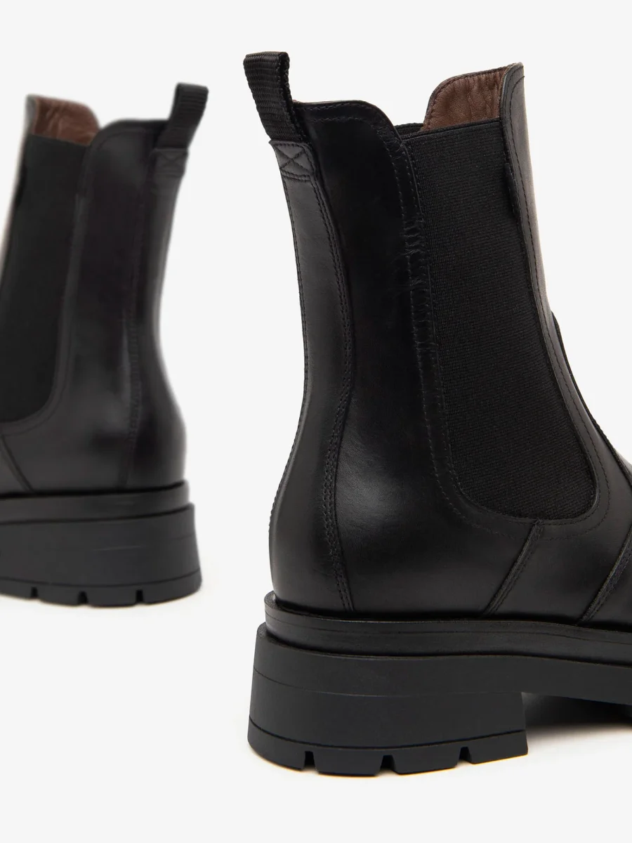 STIVALETTI CHELSEA ALTI NeroGiardini DA DONNA NERO - immagine 4