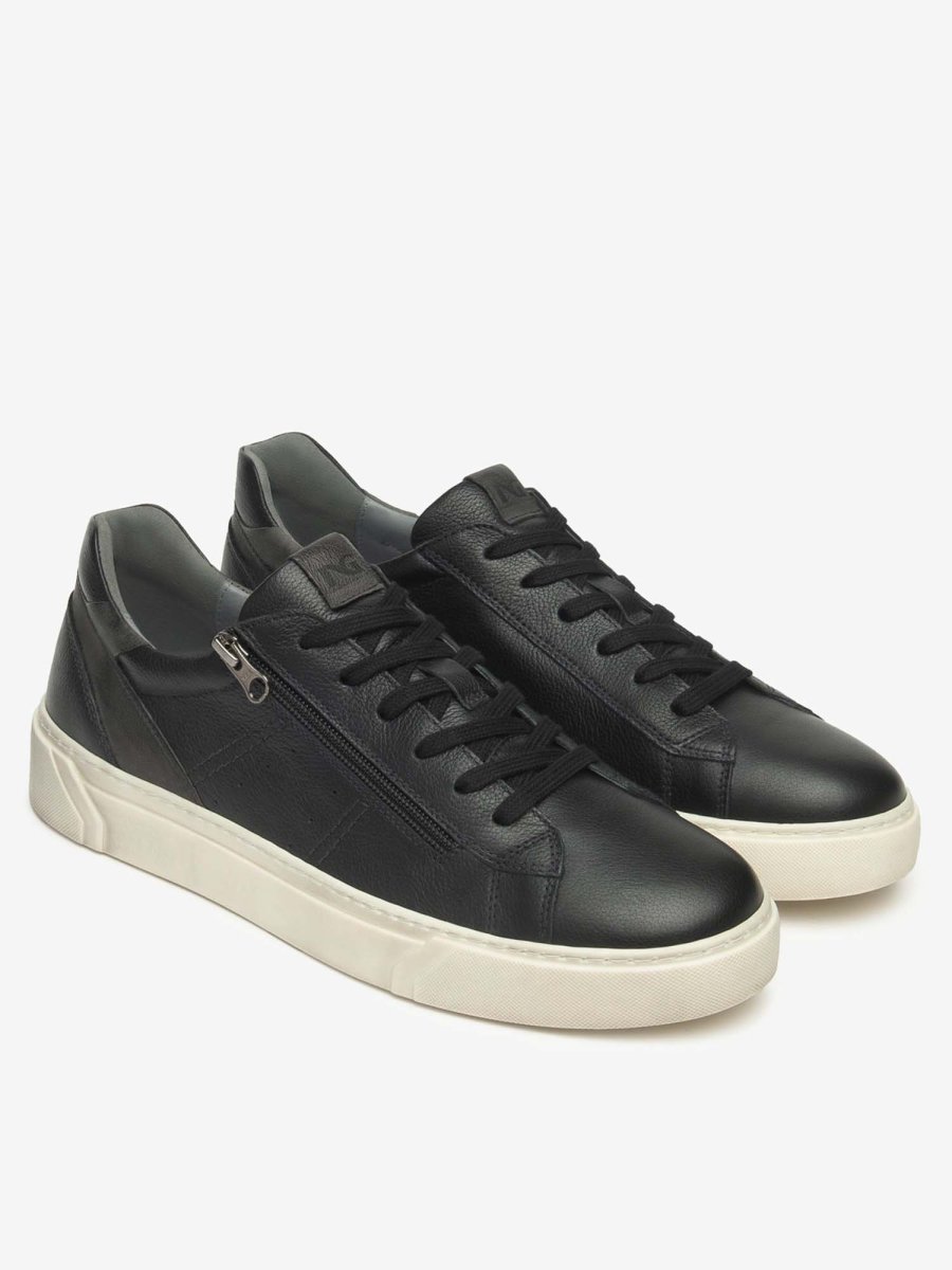 SNEAKERS BASSE NeroGiardini DA UOMO NERO - immagine 2