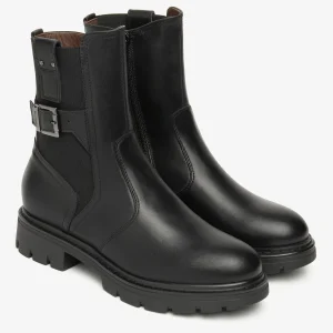 STIVALETTI CON FIBBIA NeroGiardini DA DONNA NERO