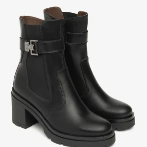 STIVALETTI CHELSEA CON TACCO NeroGiardini DA DONNA NERO