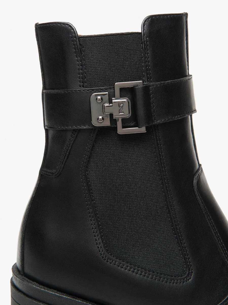 STIVALETTI CHELSEA CON TACCO NeroGiardini DA DONNA NERO - immagine 4