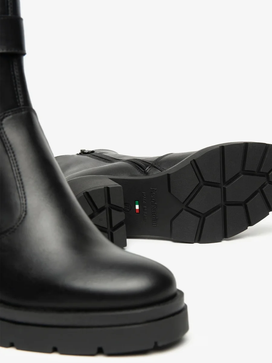 STIVALETTI CHELSEA CON TACCO NeroGiardini DA DONNA NERO - immagine 5