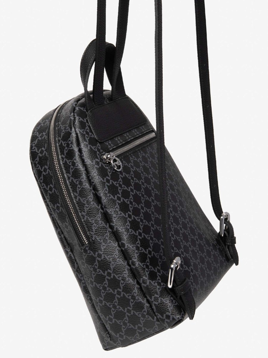 ZAINO CON MOTIVO NERO GIARDINI DONNA NERO - immagine 3