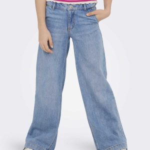JEANS COMET WIDE LEG ONLY JUNIOR DA BAMBINA LIGHT DENIM