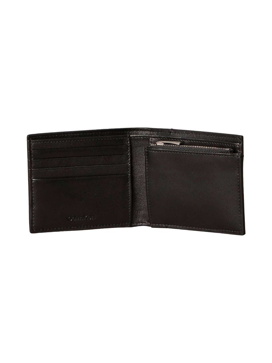 PORTAFOGLIO NERO CALVIN KLEIN EMBOSS BILLFOLD DA UOMO - immagine 4