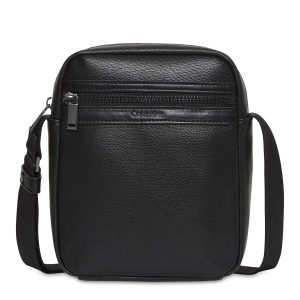 TRACOLLA ZIP REPORTER CALVIN KLEIN UOMO NERO