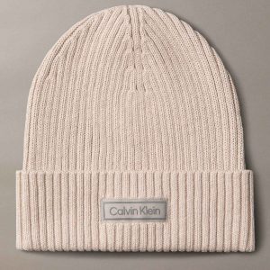 CAPPELLO PATCH CHUNKY CALVIN KLEIN UNISEX BEIGE
