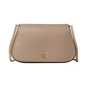 POCHETTE BEIGE CALVIN KLEIN CURVED WALLET ON DA DONNA
