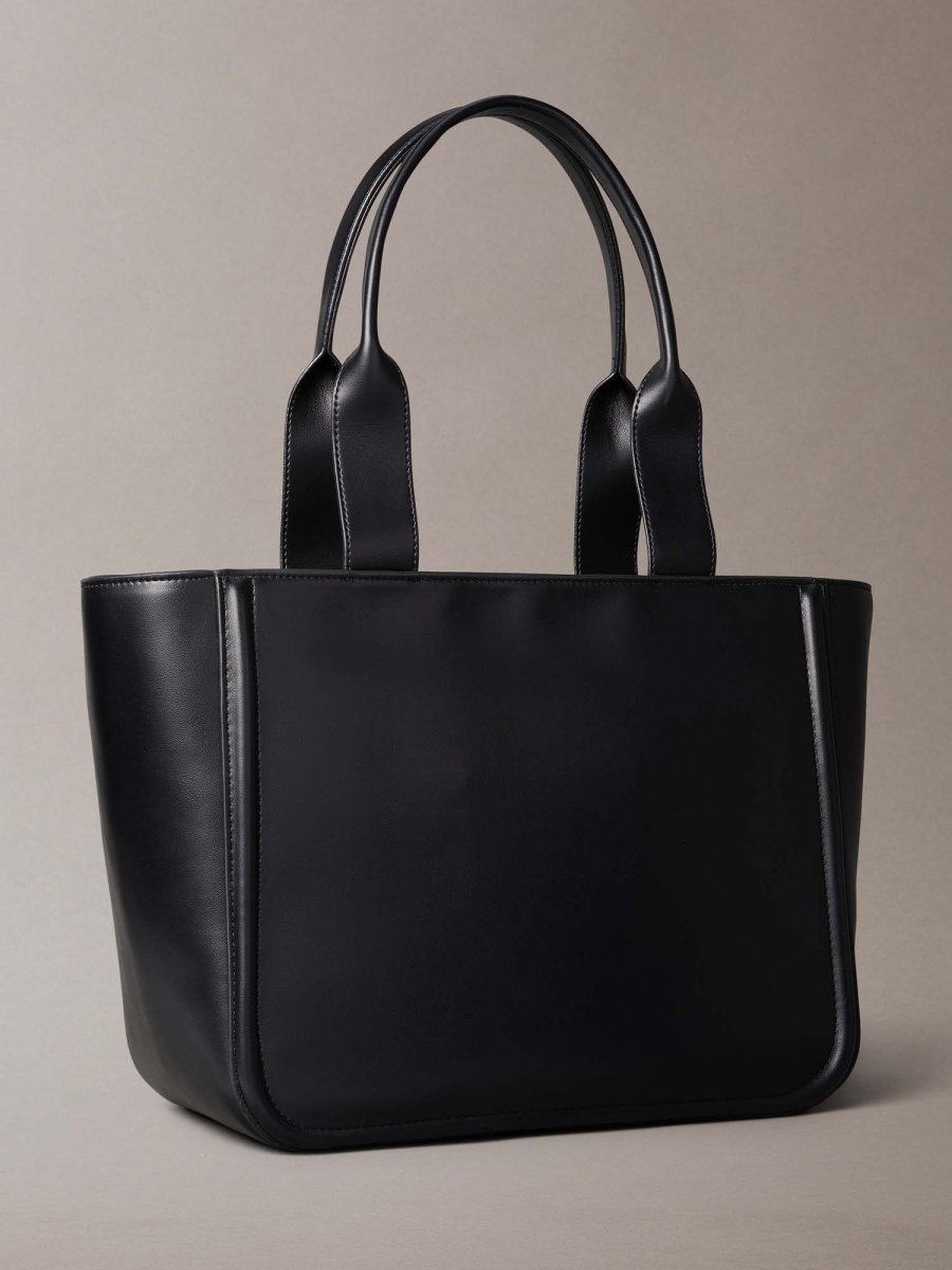 BORSA NERA CALVIN KLEIN MEDIUM TOTE DA DONNA - immagine 3