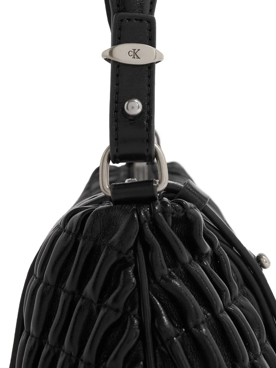 BORSA SHOULDER CALVIN KLEIN JEANS DA DONNA NERO - immagine 6