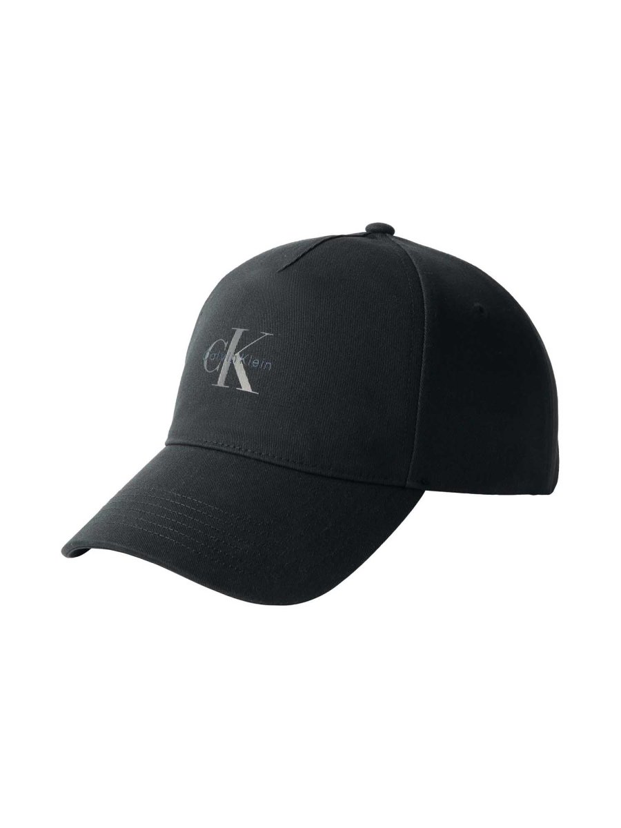 CAPPELLO NERO CALVIN KLEIN PRINTED BASEBALL DA DONNA - immagine 2