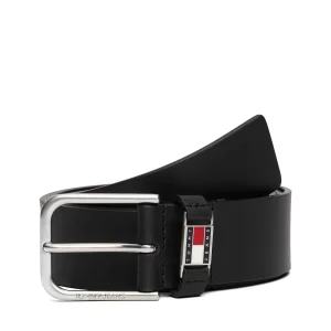 CINTURA NERA TOMMY JEANS SCANTON 4.0 DA UOMO