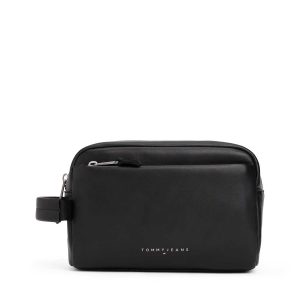 PORTATUTTO LINEAR WASH TOMMY JEANS UOMO NERO