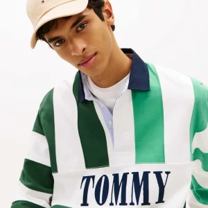 CAPPELLO BEIGE TOMMY JEANS DA BASEBALL UOMO
