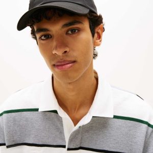 CAPPELLO NERO TOMMY JEANS DA BASEBALL UOMO