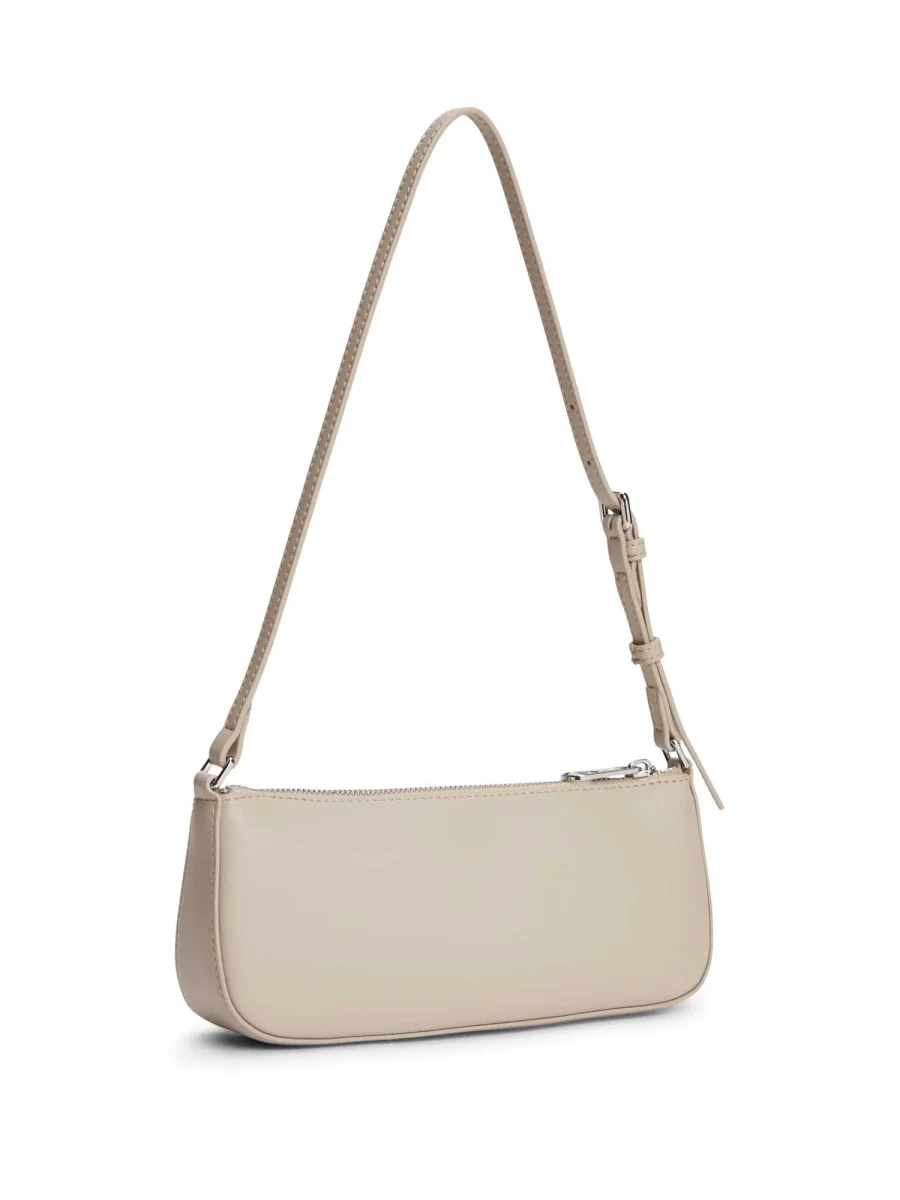 BORSA BEIGE TOMMY JEANS CON LOGO SERIF DA DONNA - immagine 4
