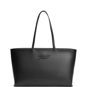 BORSA NERA TOMMY JEANS MUST TOTE DA DONNA