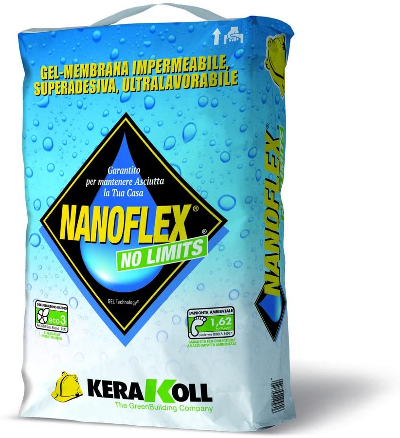 KERAKOLL NANOFLEX NO LIMITS GEL MEMBRANA IMPERMEABILE 20 KG