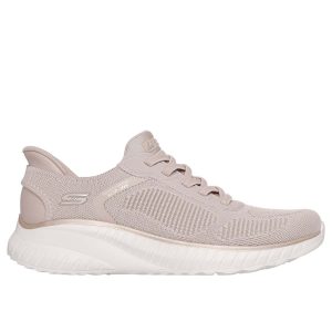 SLIP-INS BOBS SQUAD SKECHERS DA DONNA NATURALE