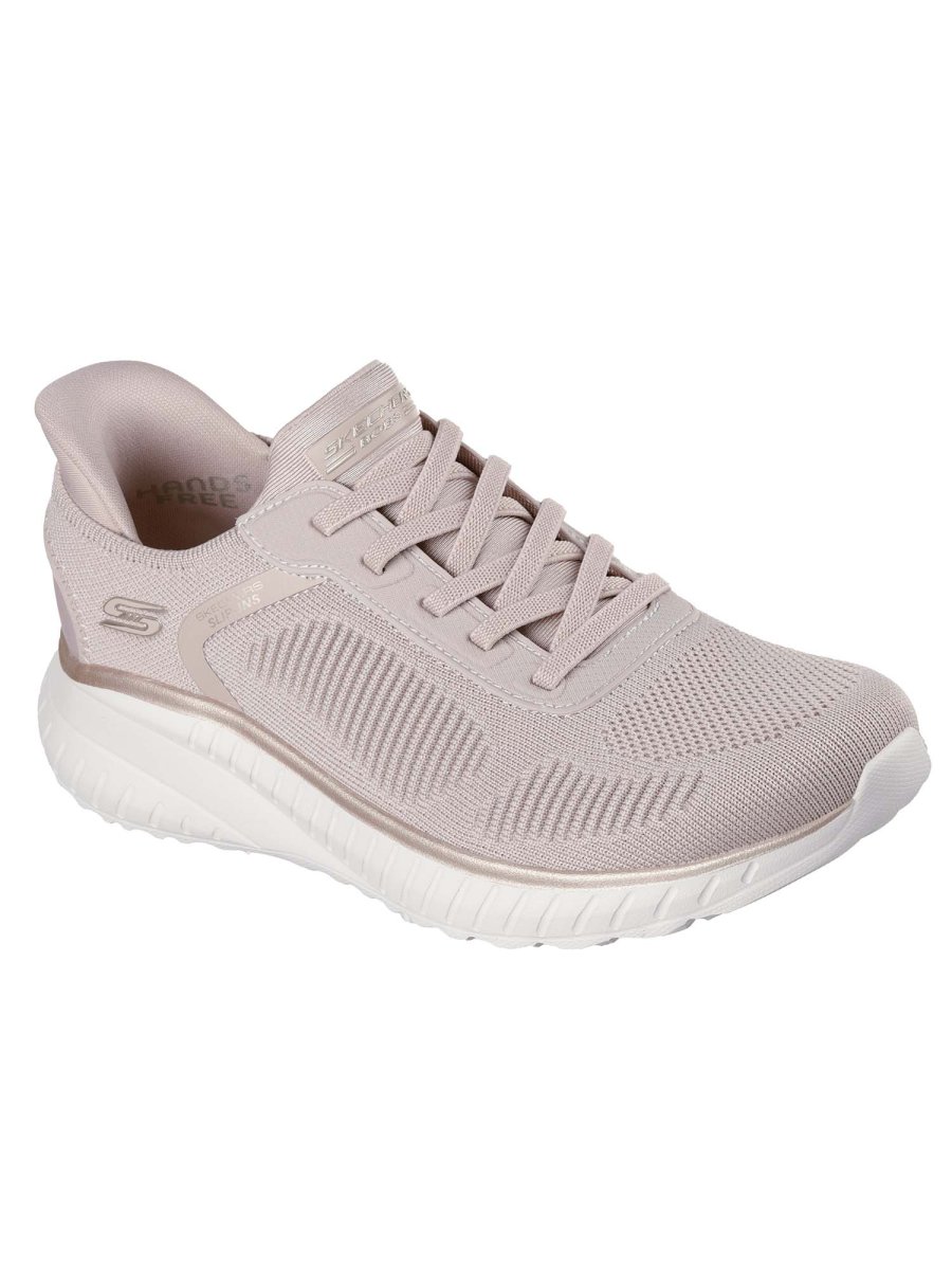 SLIP-INS BOBS SQUAD SKECHERS DA DONNA NATURALE - immagine 3