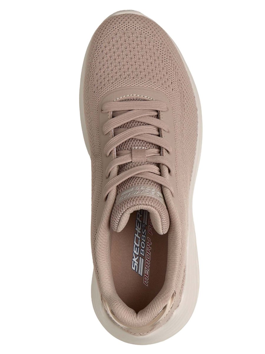 SNEAKERS VEGAN BOBS SQUAD SKECHERS DA DONNA TAUPE - immagine 6