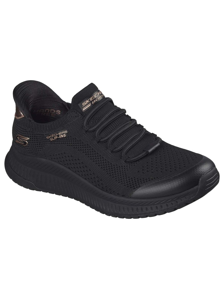 SLIP-INS VEGAN BOBS SQUAD 4 SKECHERS DA DONNA NERO - immagine 3