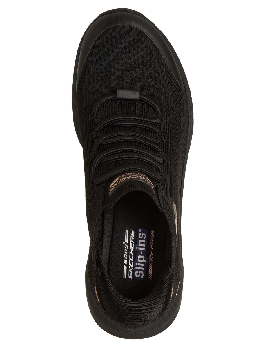 SLIP-INS VEGAN BOBS SQUAD 4 SKECHERS DA DONNA NERO - immagine 6