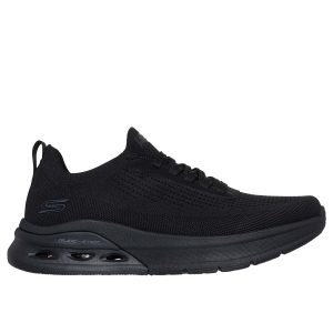 SNEAKERS VEGAN BOBS ARC WAVES 2.0 SKECHERS DA UOMO NERO