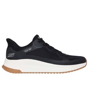 SLIP-INS BOBS SQUAD SKECHERS DA UOMO NERO