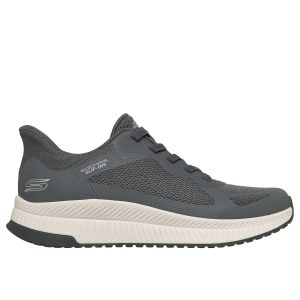 SLIP-INS BOBS SQUAD SKECHERS DA UOMO ANTRACITE