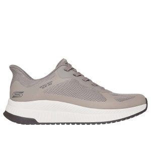 SLIP-INS BOBS SQUAD SKECHERS DA UOMO TAUPE