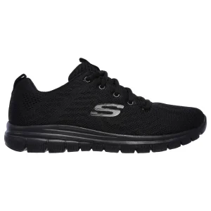 SNEAKERS GRACEFUL SKECHERS DA DONNA NERO