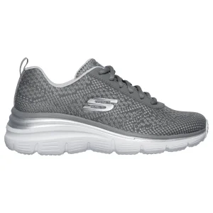 SNEAKERS FASHION FIT SKECHERS DA DONNA GRIGIO