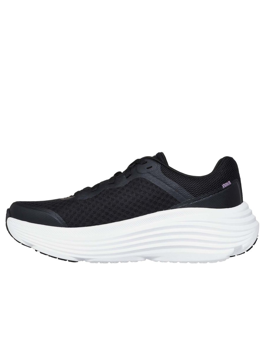 SNEAKERS MAX CUSHION ENDEAVOUR SKECHERS DA DONNA NERO BIANCO - immagine 4