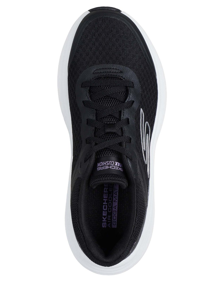 SNEAKERS MAX CUSHION ENDEAVOUR SKECHERS DA DONNA NERO BIANCO - immagine 5