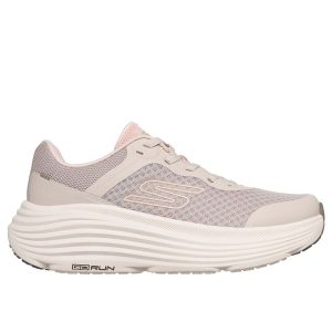 SNEAKERS MAX CUSHION ENDEAVOUR SKECHERS DA DONNA NATURALE
