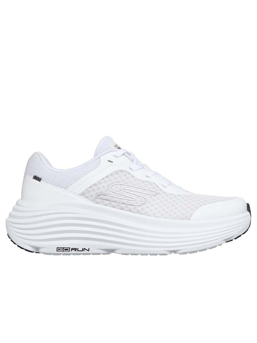 SNEAKERS MAX CUSHION ENDEAVOUR SKECHERS DA DONNA BIANCO-NERO