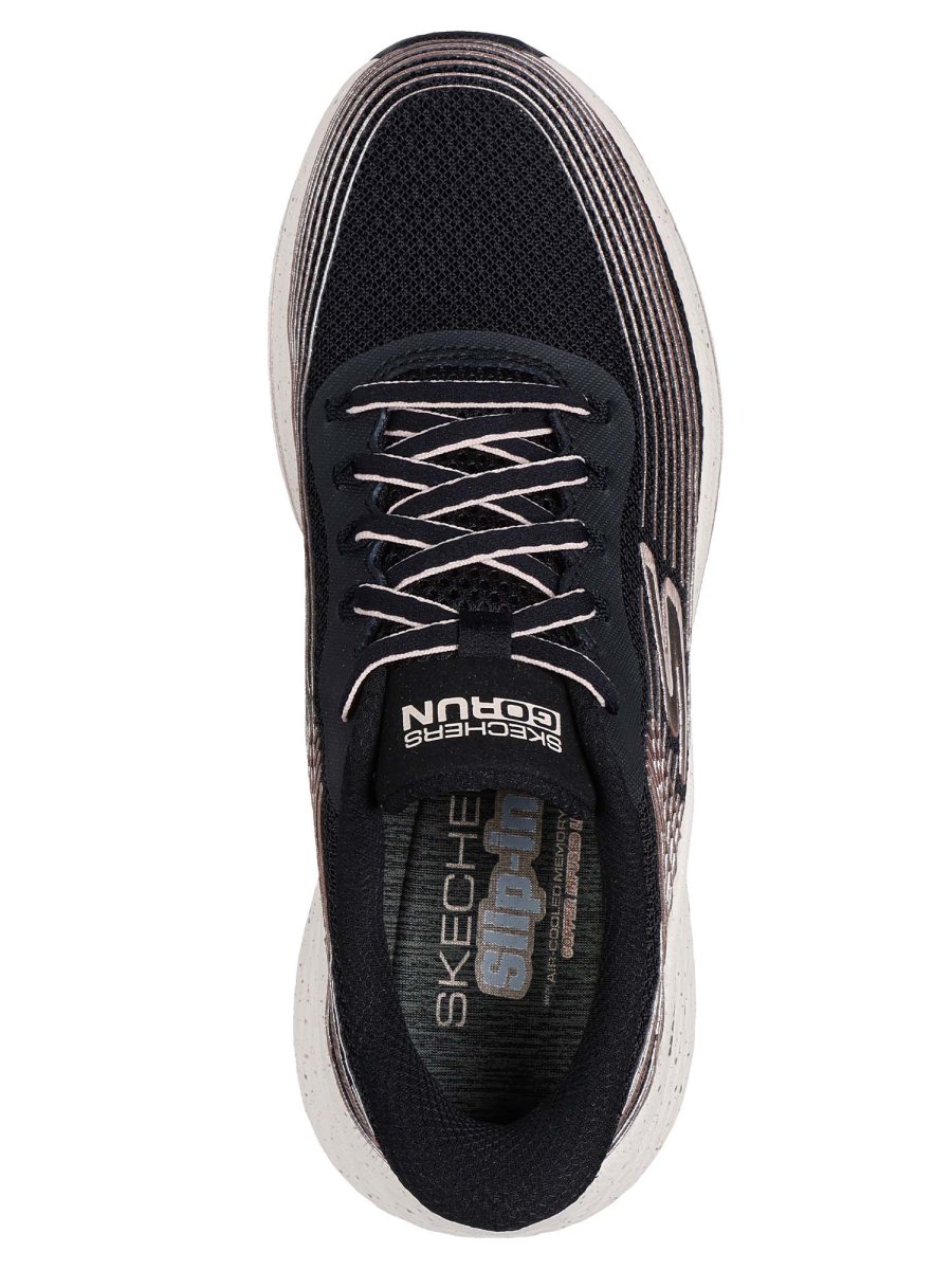 SLIP-INS MAX CUSHIONING ELITE 2.0 SKECHERS DA DONNA NERO ORO - immagine 5