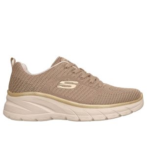 SNEAKERS FASHION FIT SKECHERS DA DONNA TAUPE