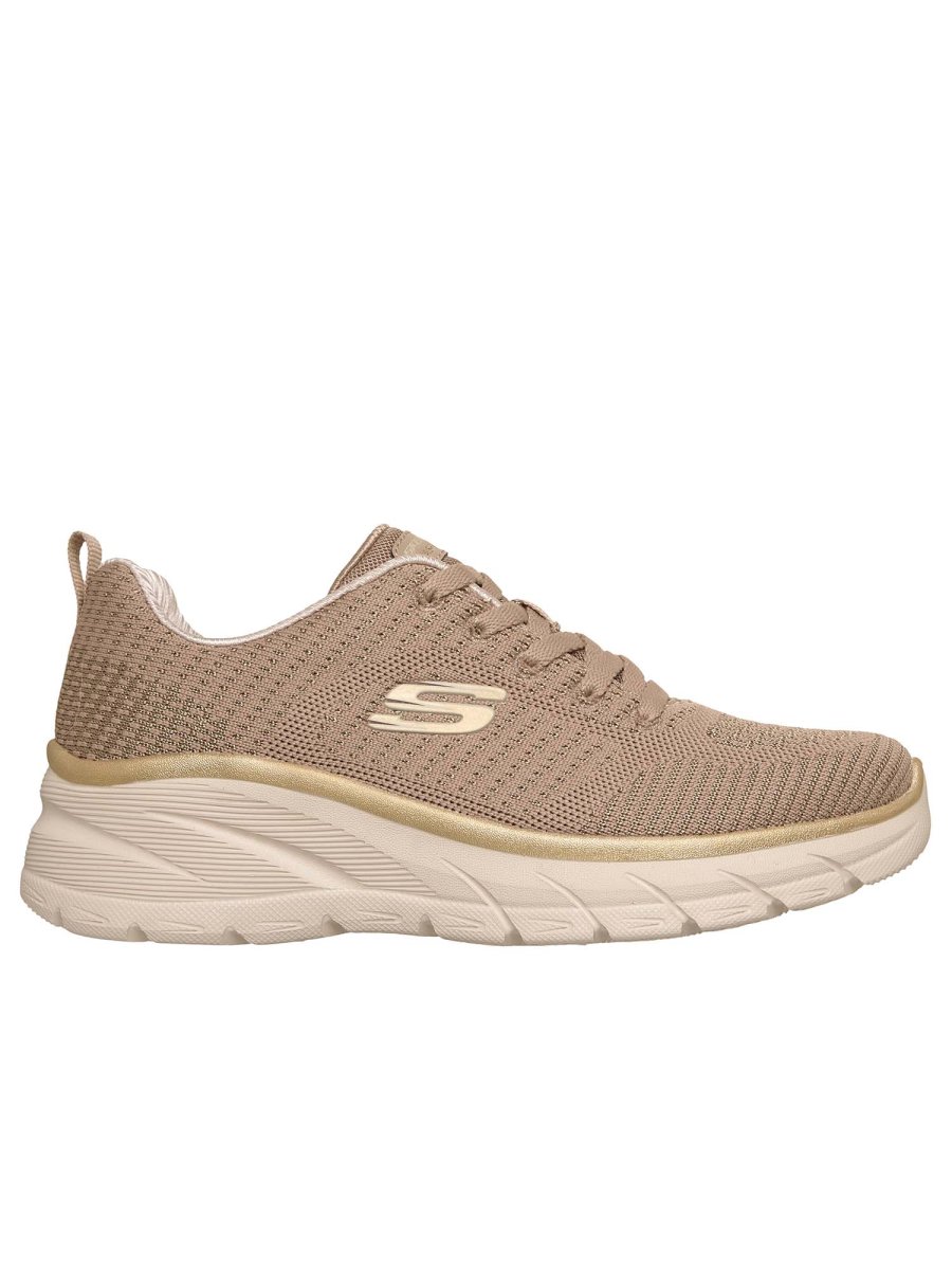 SNEAKERS FASHION FIT SKECHERS DA DONNA TAUPE