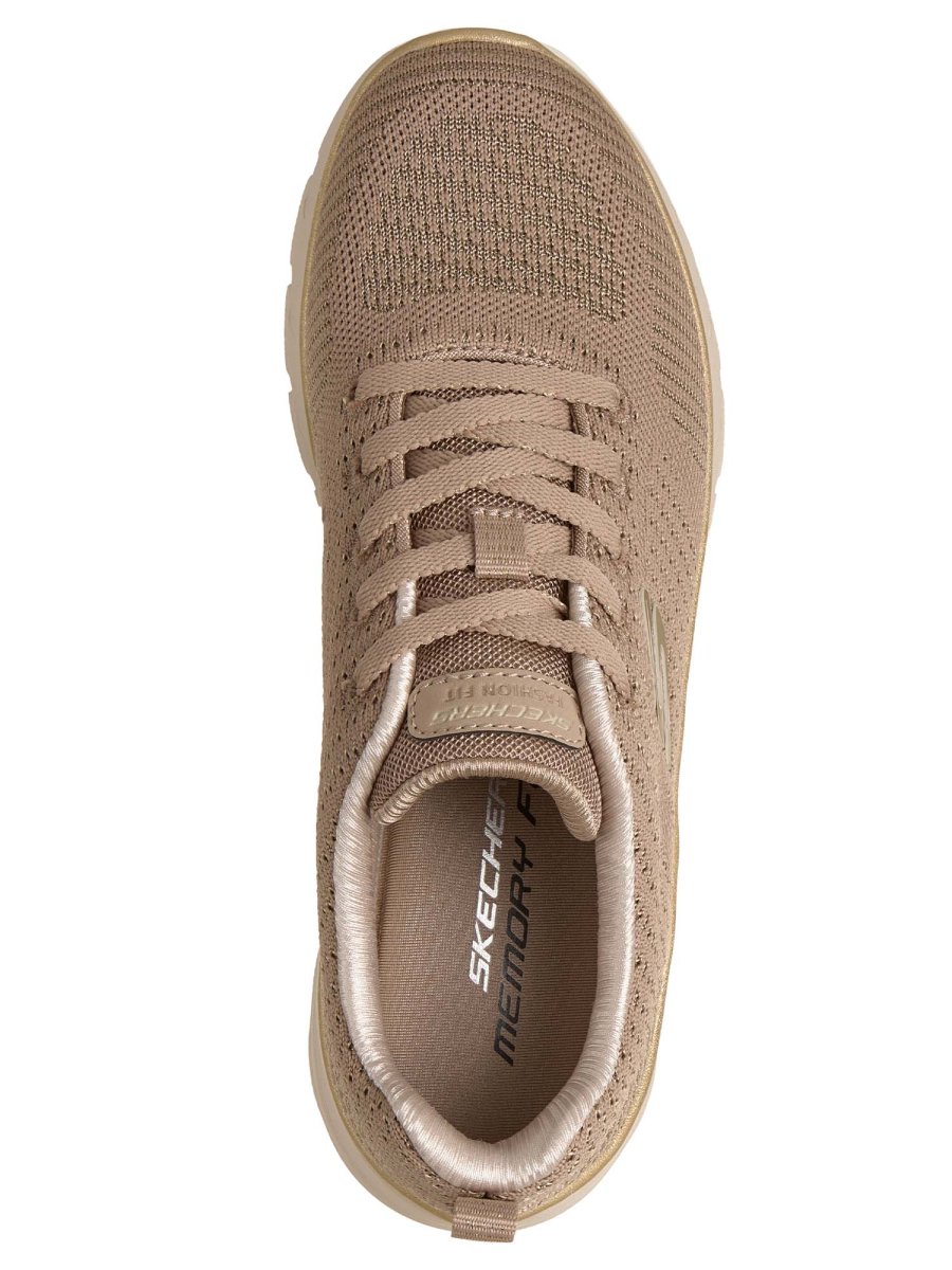 SNEAKERS FASHION FIT SKECHERS DA DONNA TAUPE - immagine 6
