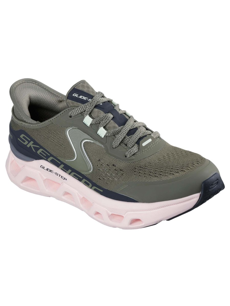 SLIP-INS GLIDE STEP SKECHERS DA DONNA OLIVA - immagine 3
