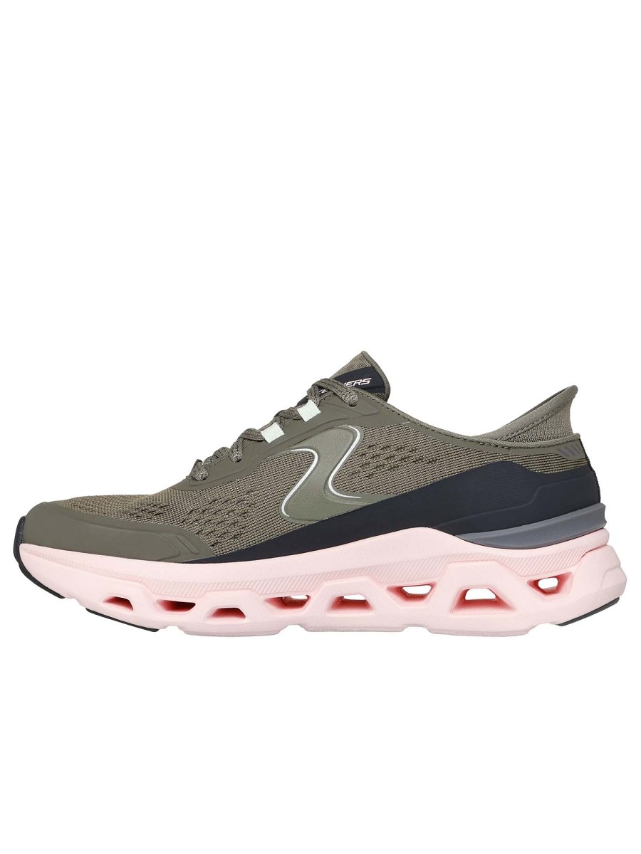 SLIP-INS GLIDE STEP SKECHERS DA DONNA OLIVA - immagine 4