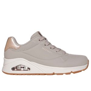 SNEAKERS UNO GOLDEN AIR SKECHERS DA DONNA TAUPE