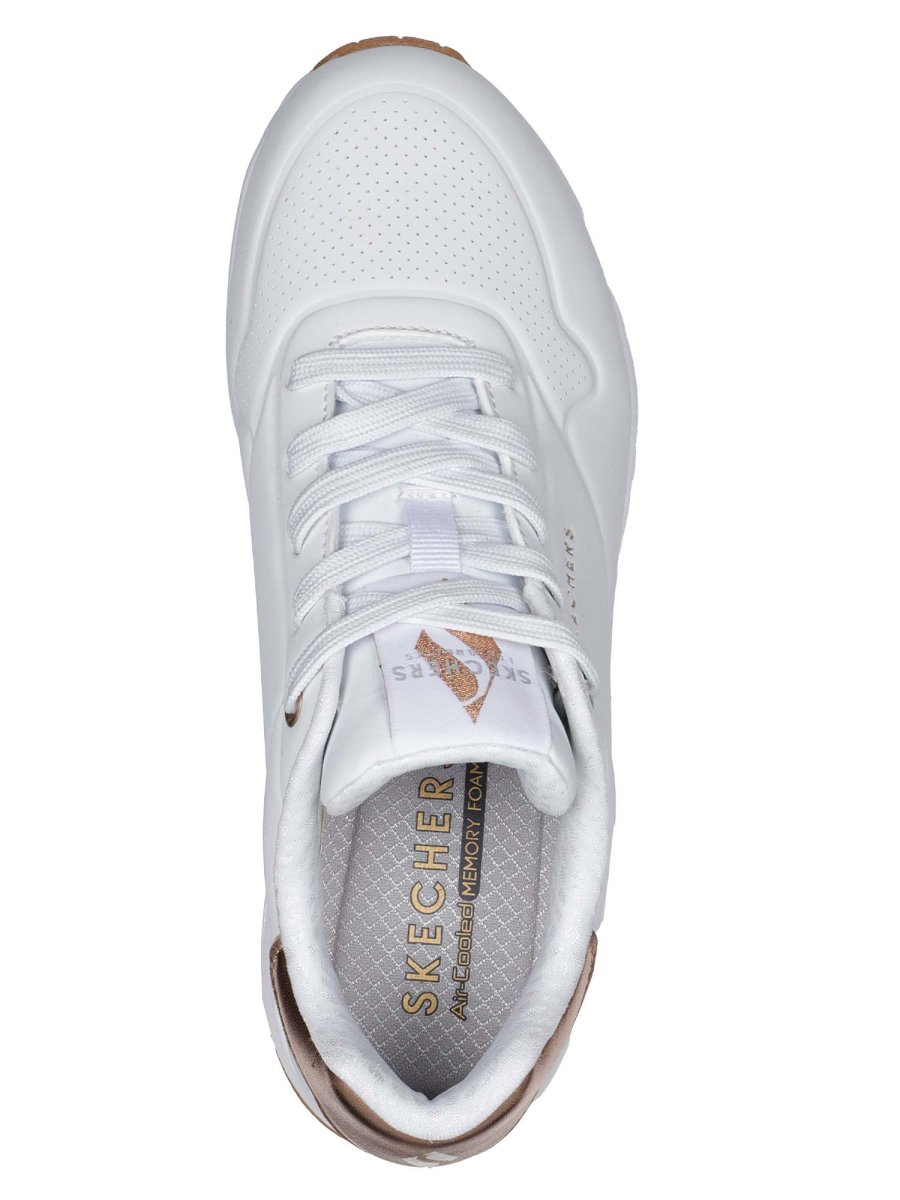 SNEAKERS UNO GOLDEN AIR SKECHERS DA DONNA BIANCO - immagine 5