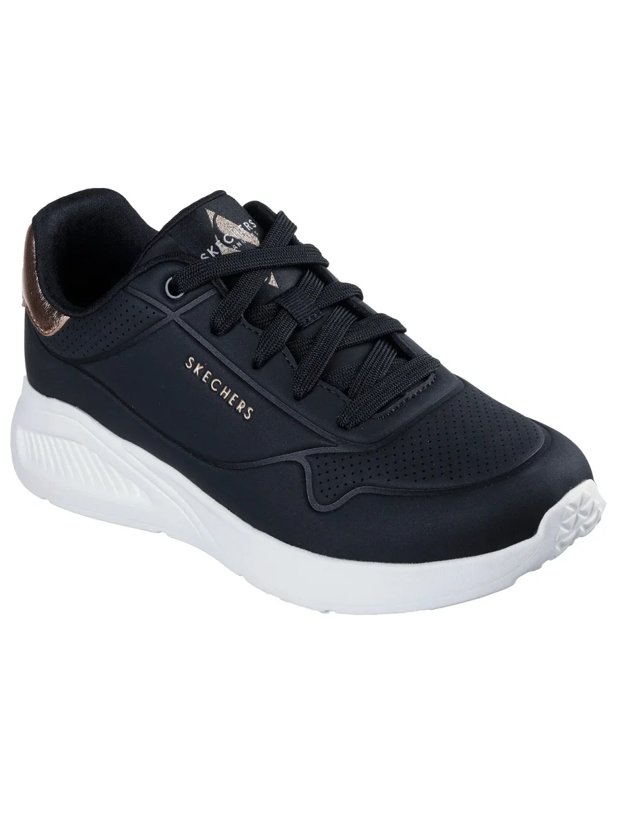 SNEAKERS UNO LIGHT SKECHERS DA DONNA NERO - immagine 3