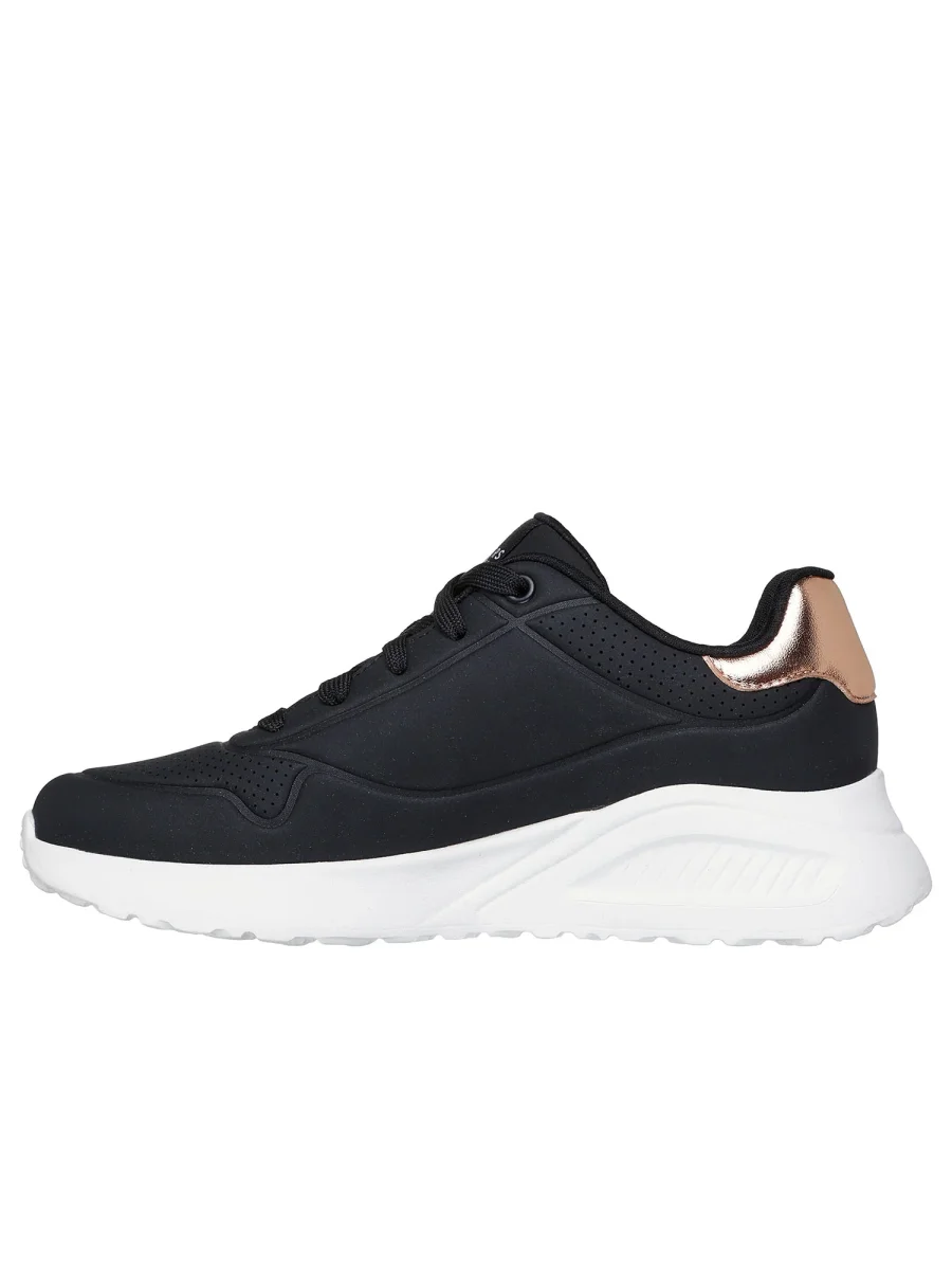 SNEAKERS UNO LIGHT SKECHERS DA DONNA NERO - immagine 4