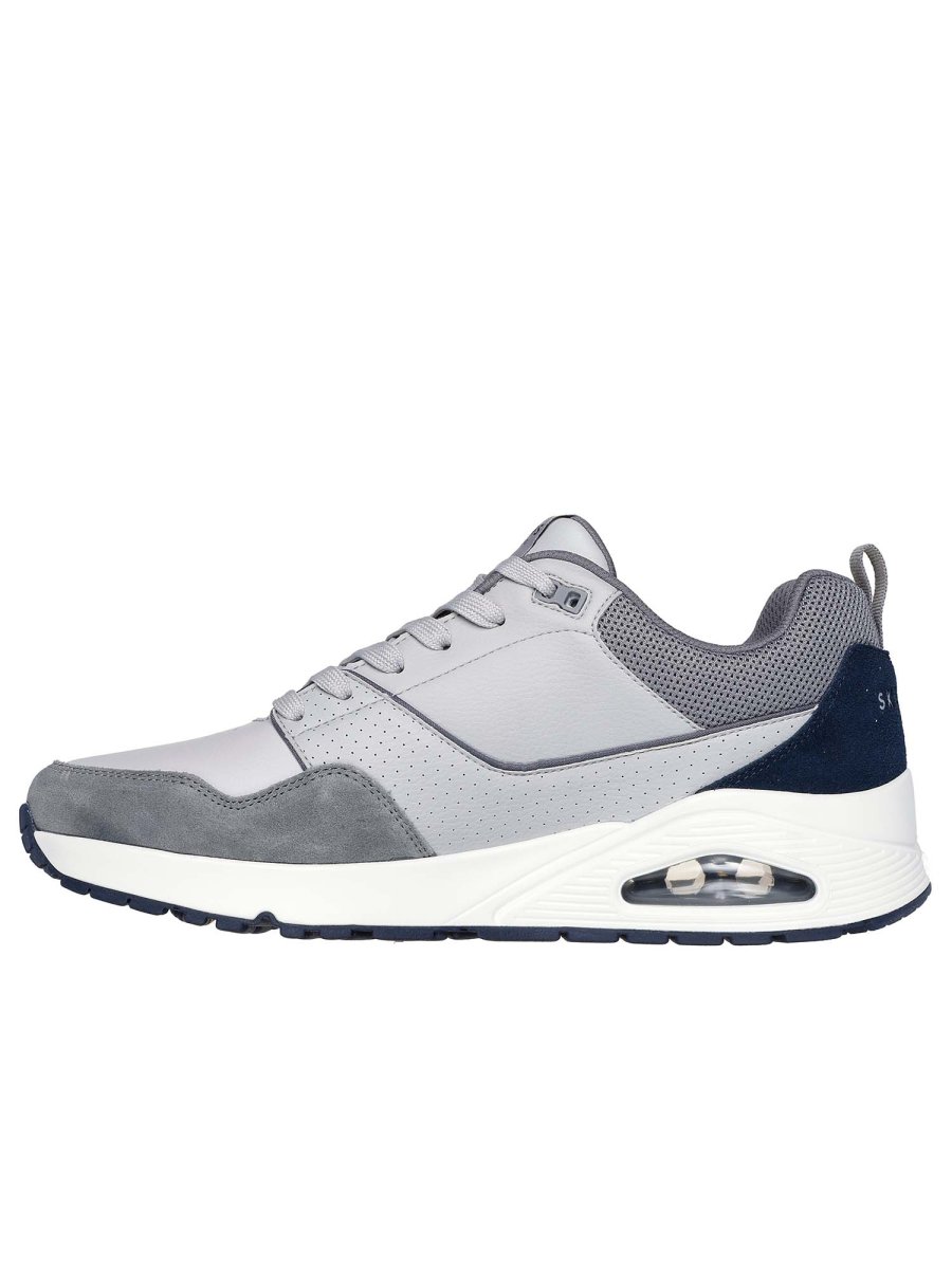 SNEAKERS UNO RETRO ONE SKECHERS DA UOMO GRIGIO - immagine 4